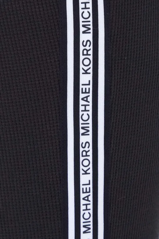 czarny Michael Kors spodnie bawełniane lounge