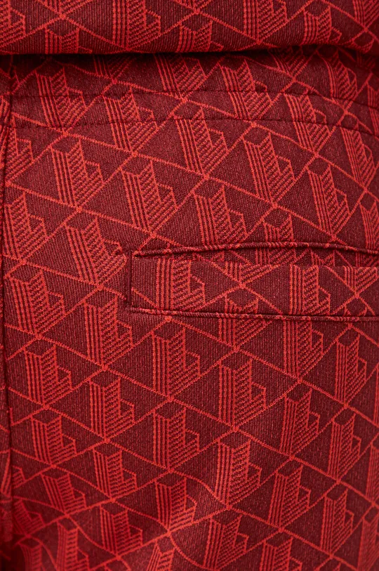 κόκκινο Παντελόνι φόρμας Lacoste