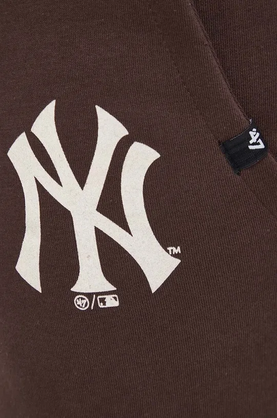 brązowy 47brand spodnie dresowe MLB New York Yankees