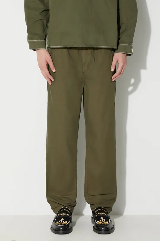 green Stan Ray cotton trousers REC PANT Men’s