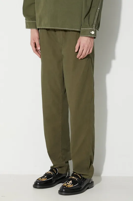 зелёный Хлопковые брюки Stan Ray