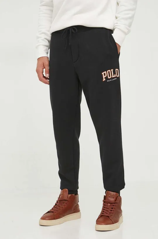 μαύρο Παντελόνι φόρμας Polo Ralph Lauren Ανδρικά