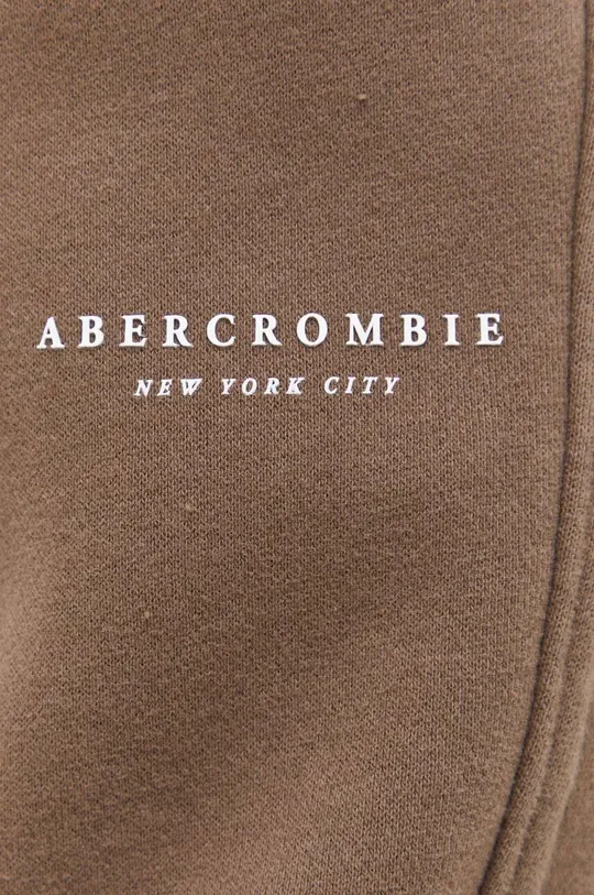 καφέ Παντελόνι φόρμας Abercrombie & Fitch