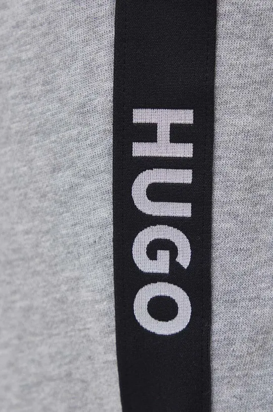 grigio HUGO pantaloni lounge in cotone