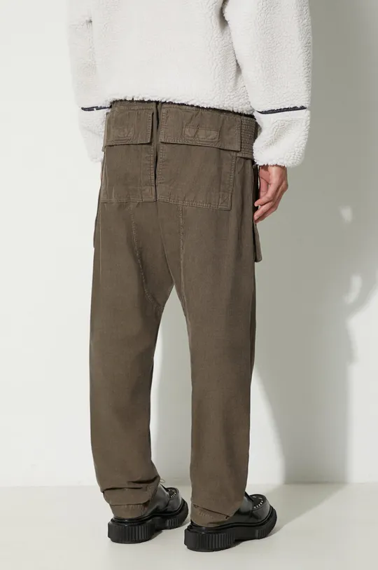 Rick Owens pantaloni de catifea cord Materialul de baza: 100% Bumbac Alte materiale: 97% Bumbac, 3% Elastan