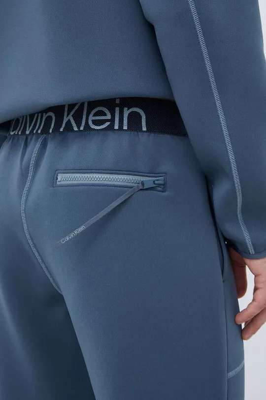 szary Calvin Klein Performance spodnie treningowe