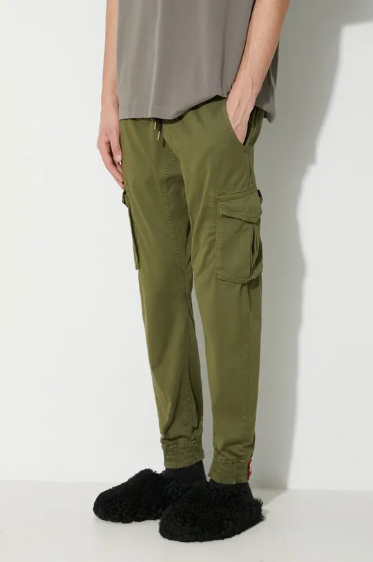 green Alpha Industries trousers