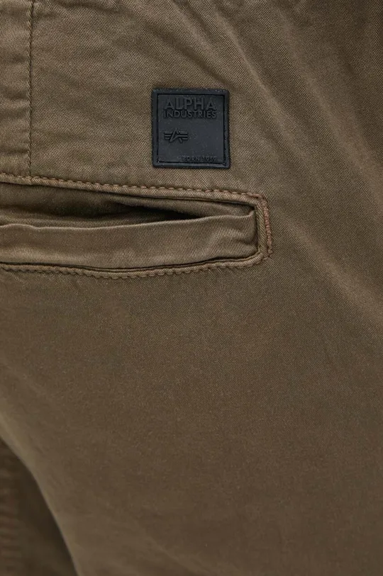 brązowy Alpha Industries spodnie