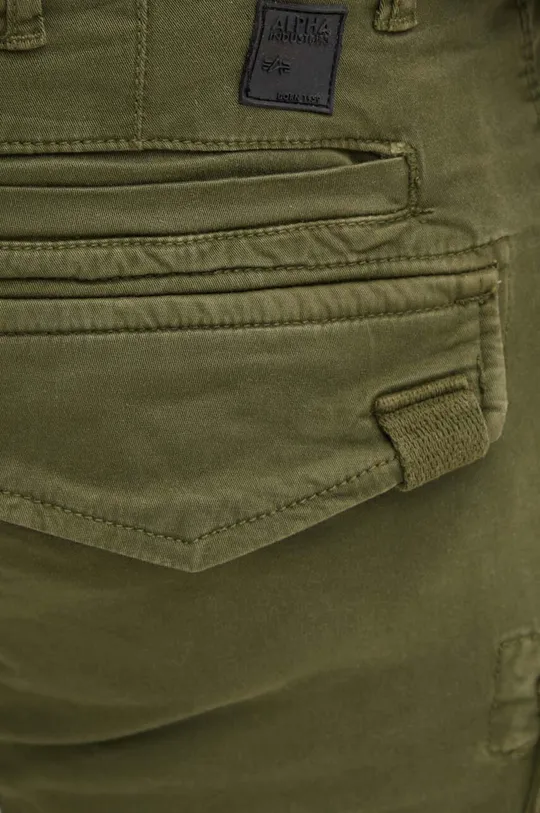 green Alpha Industries trousers