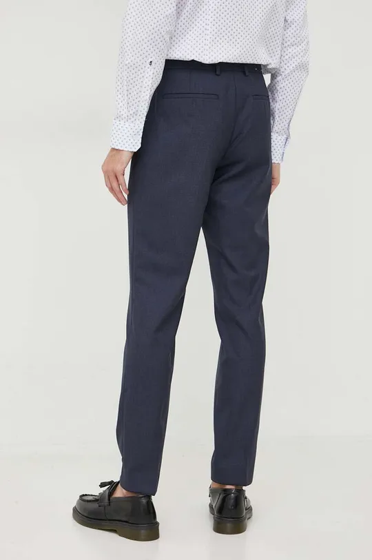 Calvin Klein spodnie wełniane Materiał zasadniczy: 100 % Wełna, Podszewka 1: 55 % Wiskoza, 45 % Poliester, Podszewka 2: 65 % Poliester, 35 % Bawełna
