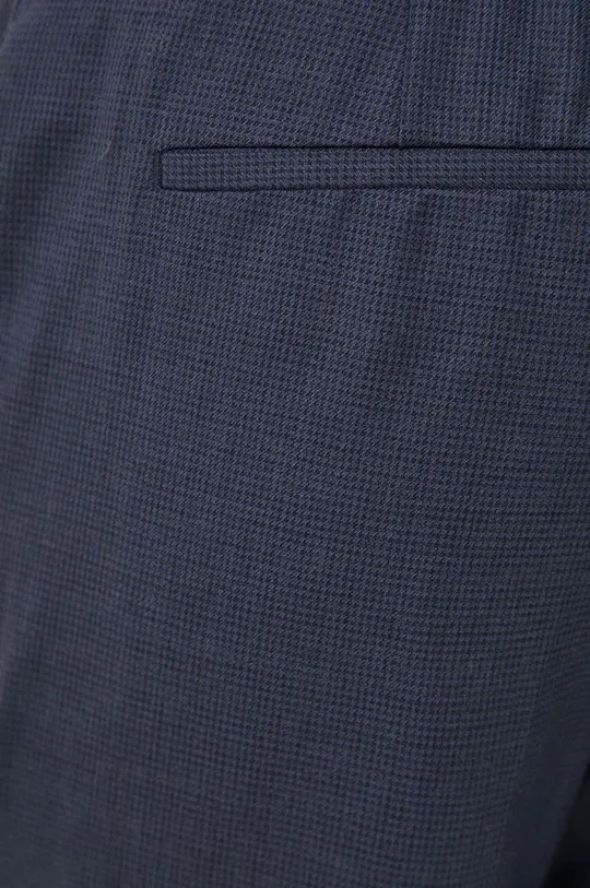 тёмно-синий Шерстяные брюки Calvin Klein
