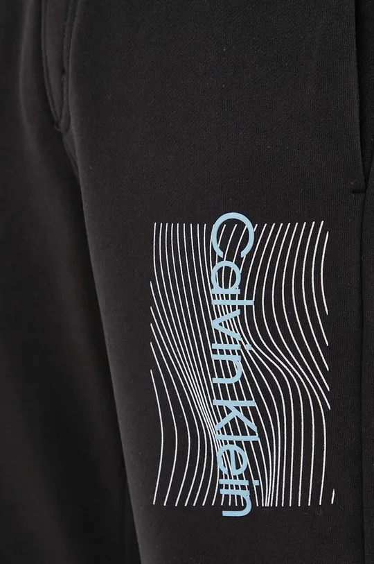 чорний Бавовняні спортивні штани Calvin Klein