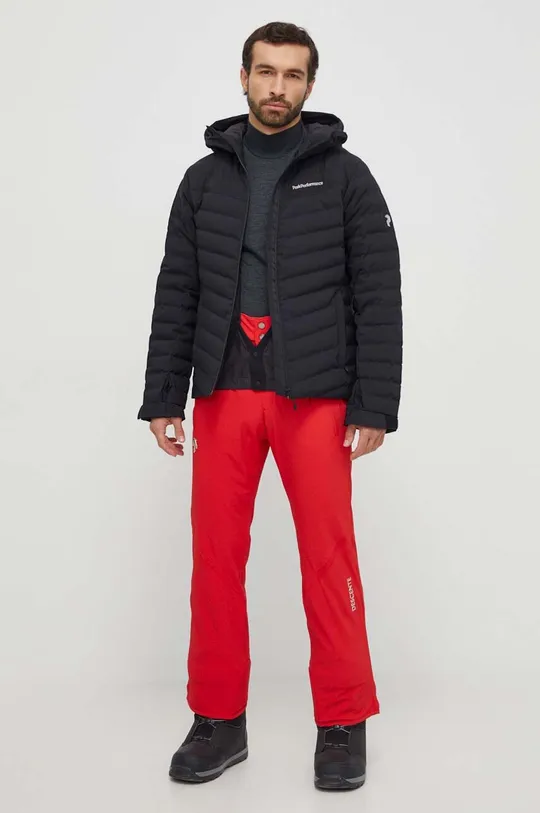 Descente spodnie narciarskie Swiss czerwony