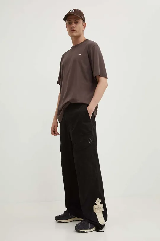 black A-COLD-WALL* cotton trousers ANDO CARGO PANT Men’s