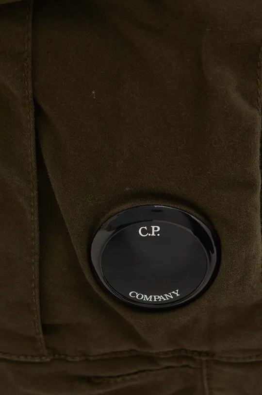 zielony C.P. Company spodnie STRETCH SATEEN CARGO PANTS