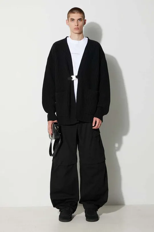 Han Kjøbenhavn jeans M.132897 Cotton Twill Baggy Cargo Trouse black