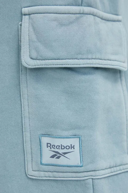 niebieski Reebok Classic spodnie dresowe