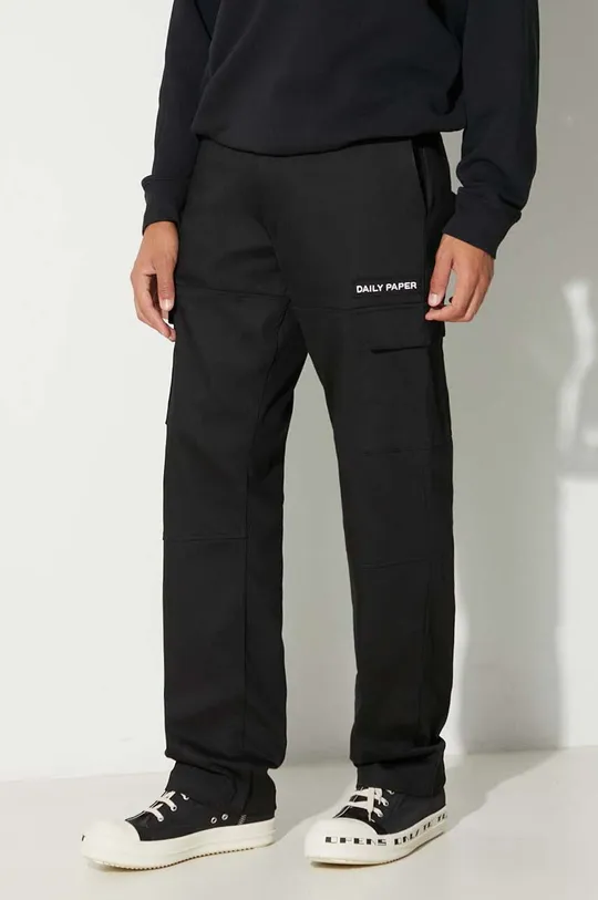 black Daily Paper trousers Ecargo
