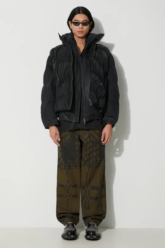 Engineered Garments cotton trousers Fatigue Pant green
