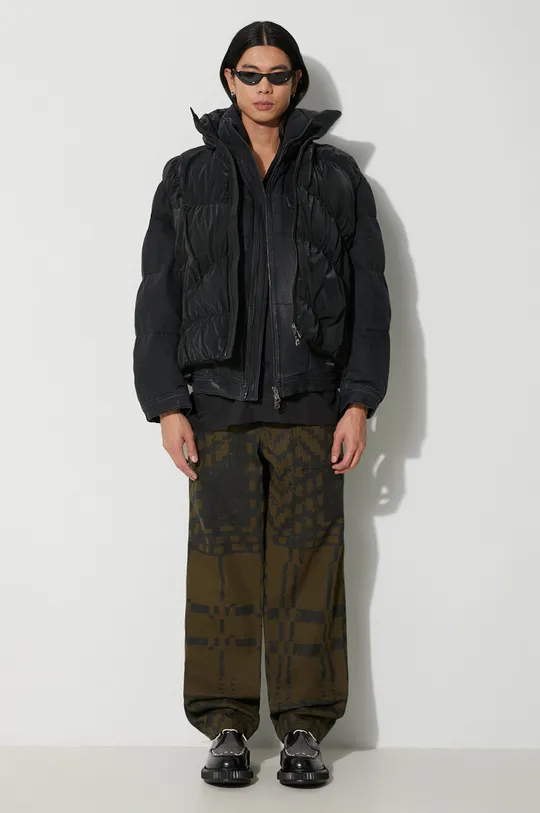 Engineered Garments pantaloni de bumbac Fatigue Pant verde