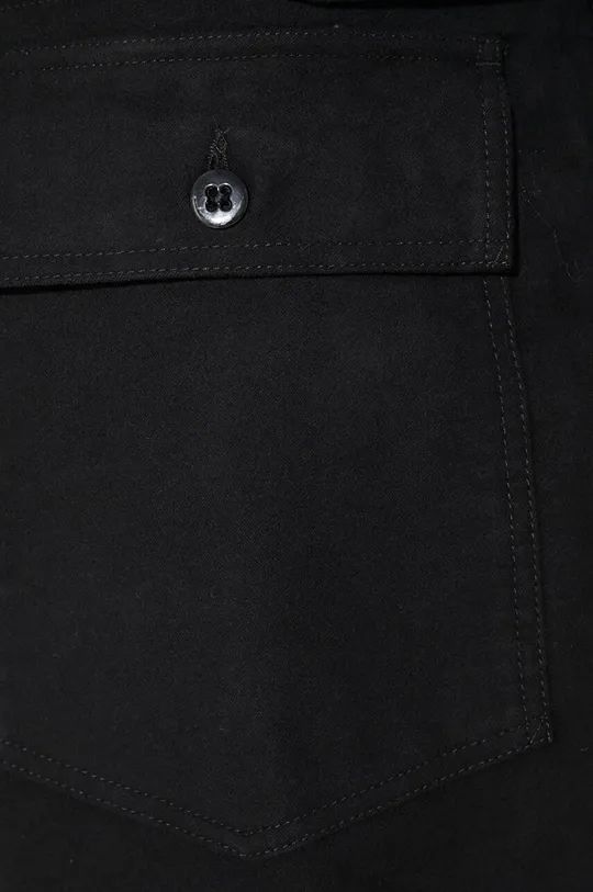 μαύρο Βαμβακερό παντελόνι Engineered Garments Fatigue Pant