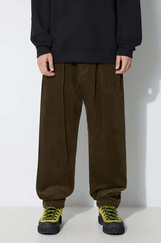 green Engineered Garments corduroy trousers Carlyle Pant Men’s
