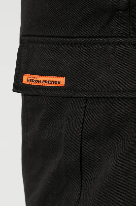 Heron Preston pantaloni de bumbac Vintage Wash Cargo Pants De bărbați