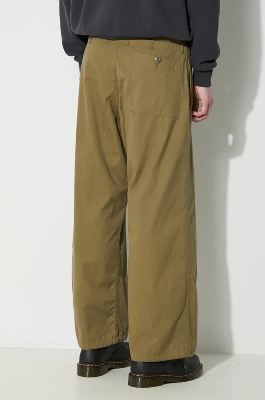 Памучен панталон Human Made Military Easy 100% памук