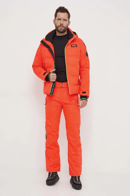Lyžiarske nohavice Rossignol Hero Course oranžová