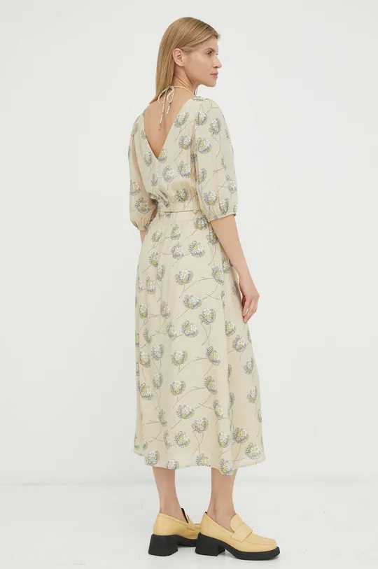 Bruuns Bazaar sukienka Oleander Adria beżowy