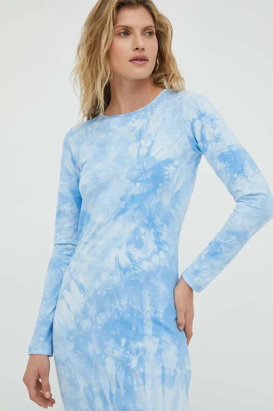 μπλε Βαμβακερό φόρεμα Résumé