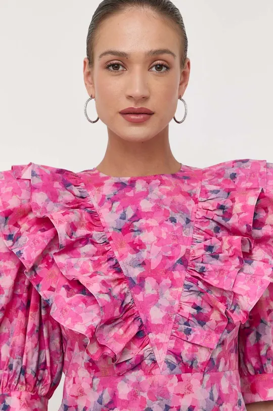 ružová Bavlnené šaty Custommade