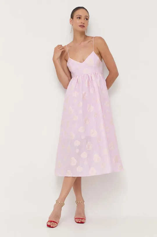 ροζ Φόρεμα Custommade Γυναικεία