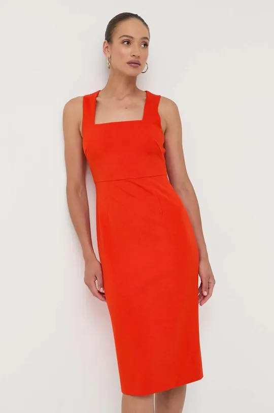 Сукня BOSS помаранчевий