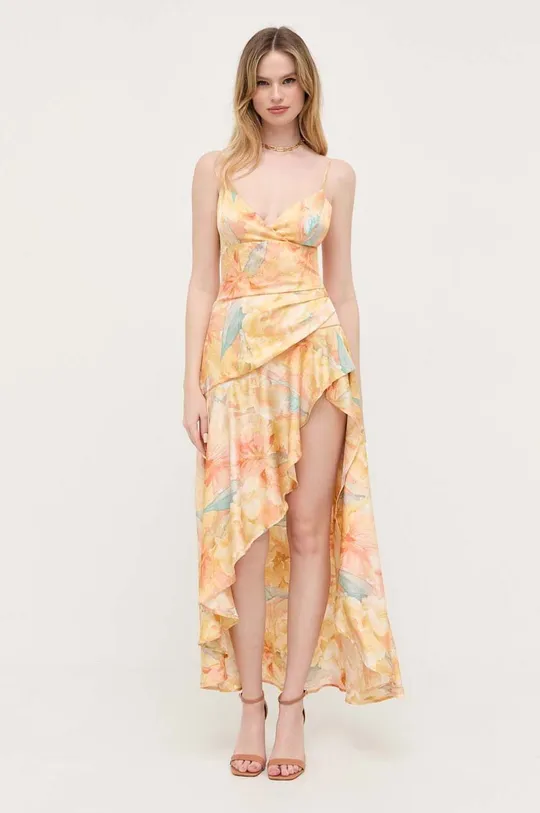 Φόρεμα Bardot πολύχρωμο