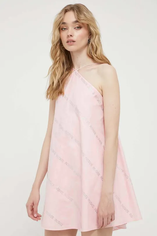 Βαμβακερό φόρεμα Rotate  Κύριο υλικό: 100% Οργανικό βαμβάκι Φόδρα: 100% Βαμβάκι