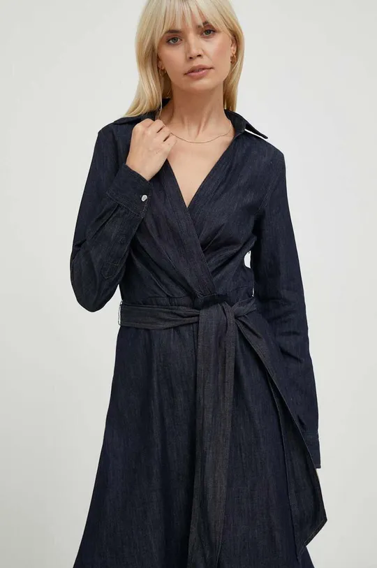 тёмно-синий Джинсовое платье Lauren Ralph Lauren