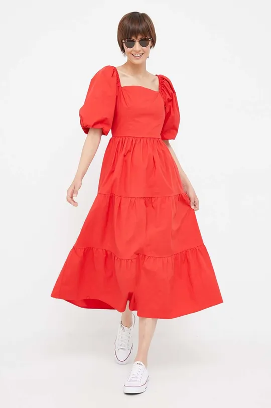 Φόρεμα Dkny κόκκινο