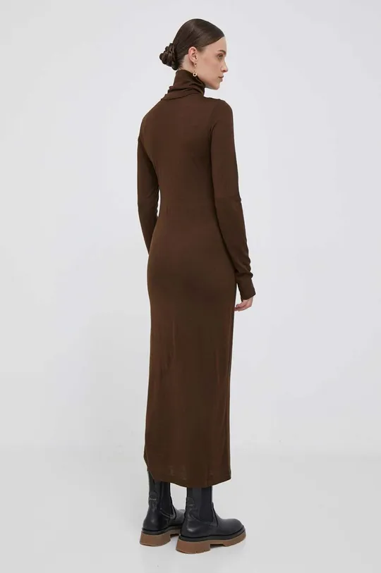 Μάλλινο φόρεμα Polo Ralph Lauren 55% Μαλλί, 45% Βισκόζη