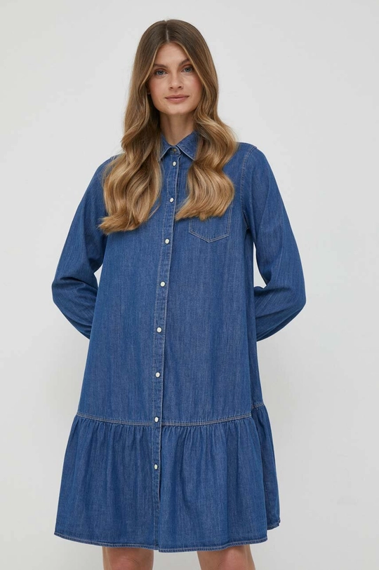 Pepe Jeans rochie jeans Alison PL953334.000 albastru AW23