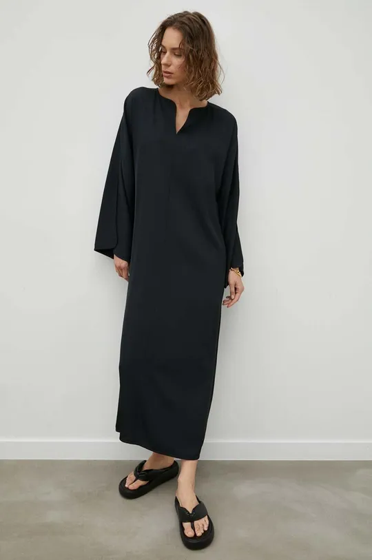 Сукня By Malene Birger Q71875019Z чорний AW23