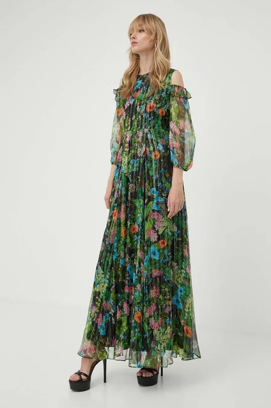 MAX&Co. sukienka jedwabna multicolor