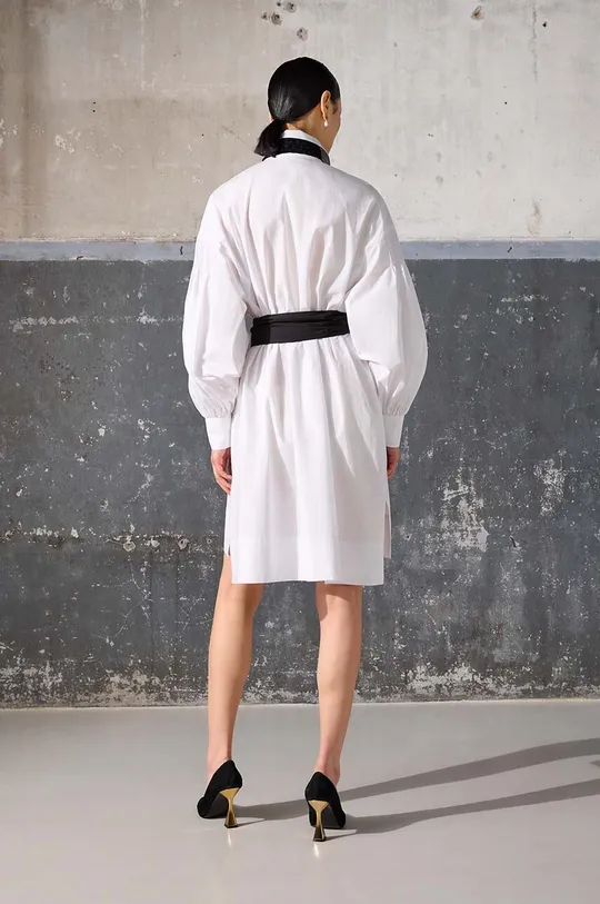 Βαμβακερό φόρεμα Karl Lagerfeld x Ultimate ikon  100% Οργανικό βαμβάκι