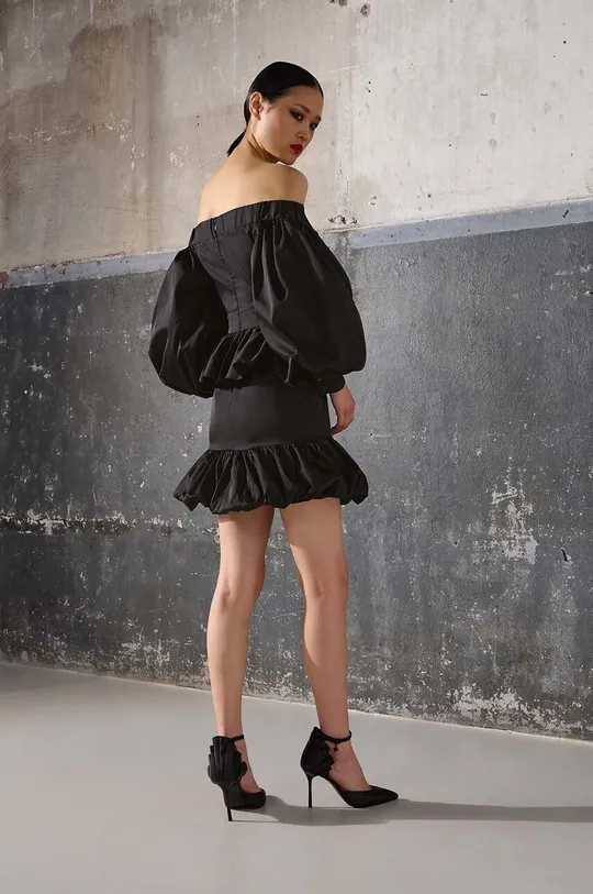 Φόρεμα Karl Lagerfeld KL x The Ultimate icon μαύρο