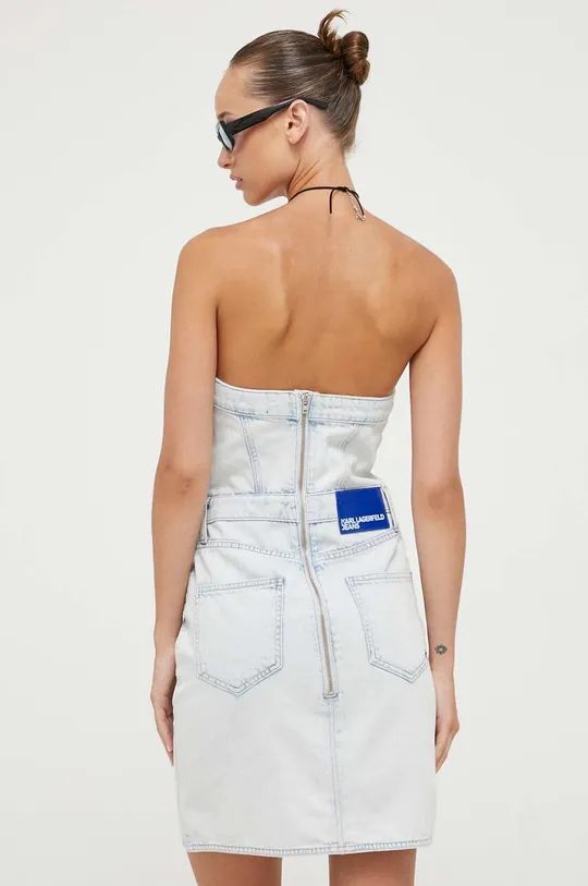 Φόρεμα τζιν Karl Lagerfeld Jeans  Κύριο υλικό: 100% Οργανικό βαμβάκι Φόδρα τσέπης: 65% Βαμβάκι, 35% Πολυεστέρας