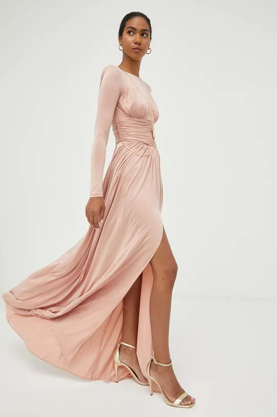 Φόρεμα Elisabetta Franchi ροζ