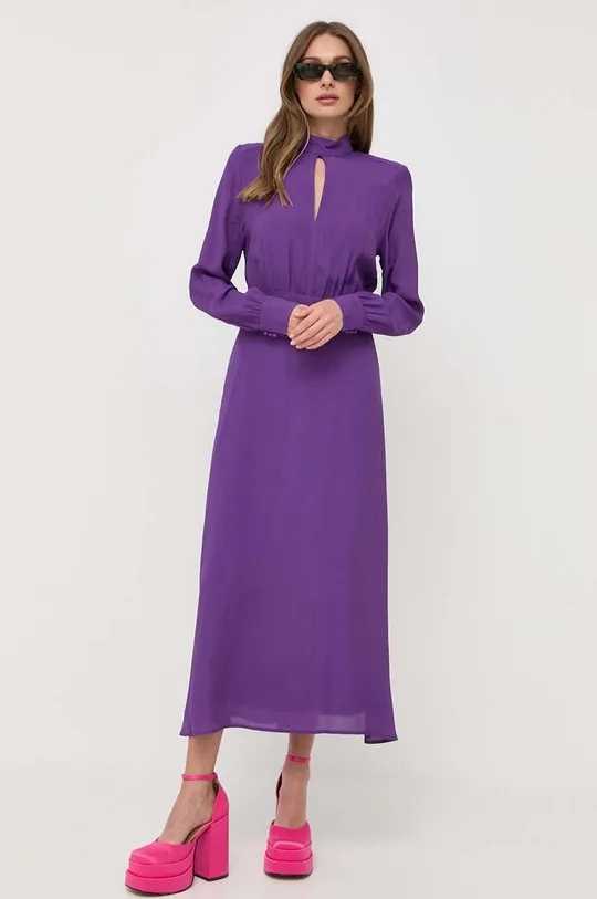 vijolična Obleka Ivy Oak