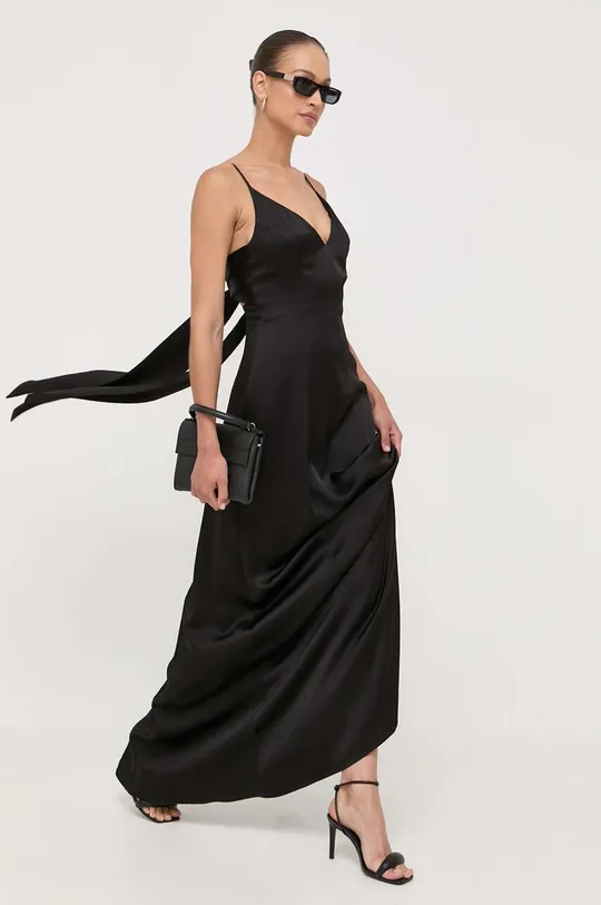 μαύρο Φόρεμα Ivy Oak Γυναικεία