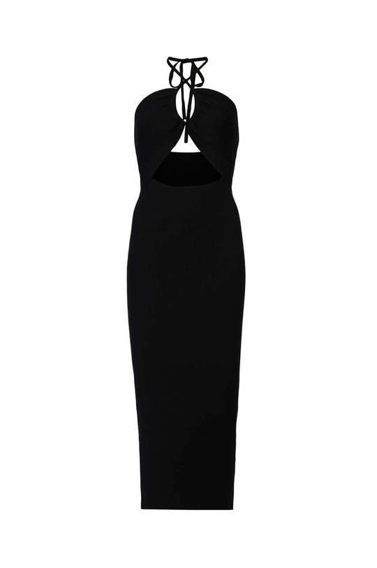 czarny AllSaints sukienka TONI DRESS