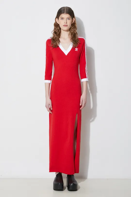 κόκκινο Φόρεμα adidas Originals Γυναικεία